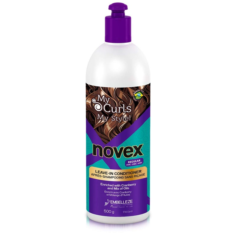 Novex My Curls Memorizer Leave in Conditioner - 16.9 oz. - Defines Curls, Controls Volume, Reduces Frizz, Adds Softness, for All Curly Hair Types - Image 1